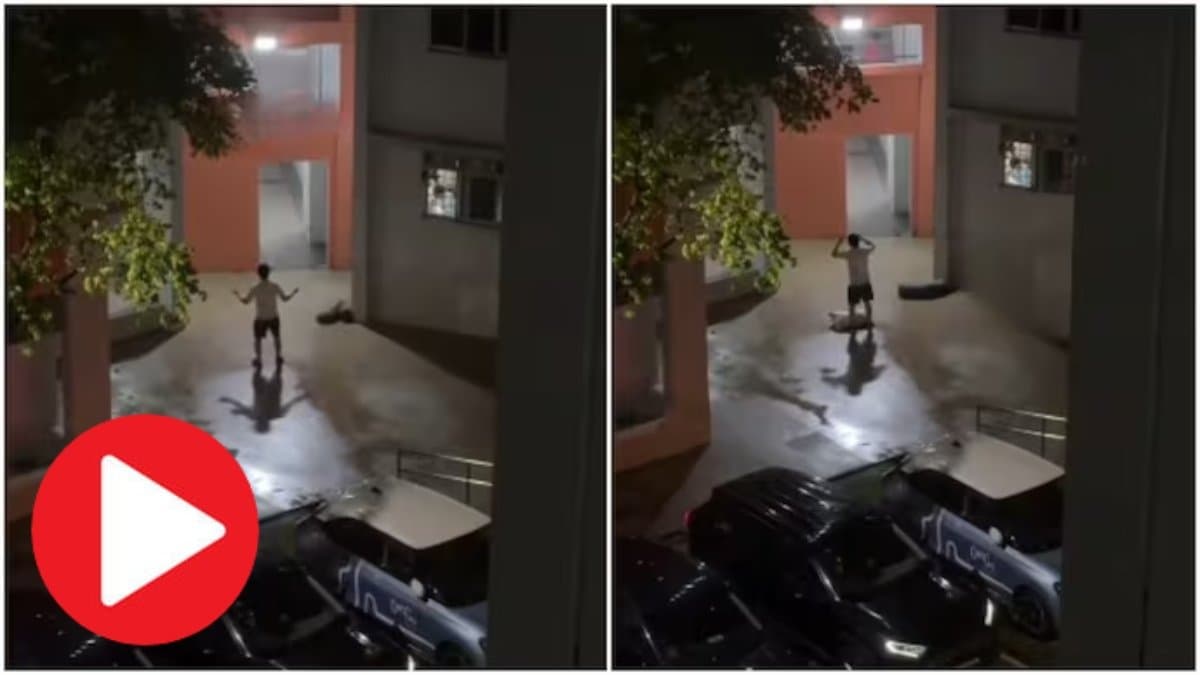 Woman s fiery fight with husband after his colleague called him baby gone viral on social media