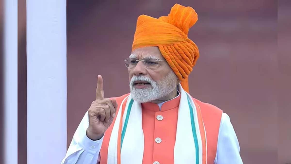 PM Modi breaks Indira Gandhis record with 12 consecutive Independence Day Speeches at Red Fort