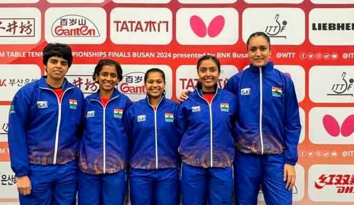 World Table Tennis Championship: বিশ্ব টেবিল টেনিস চ্যাম্পিয়নশিপে হাঙ্গেরিকে হারাল ভারতের মহিলা দল