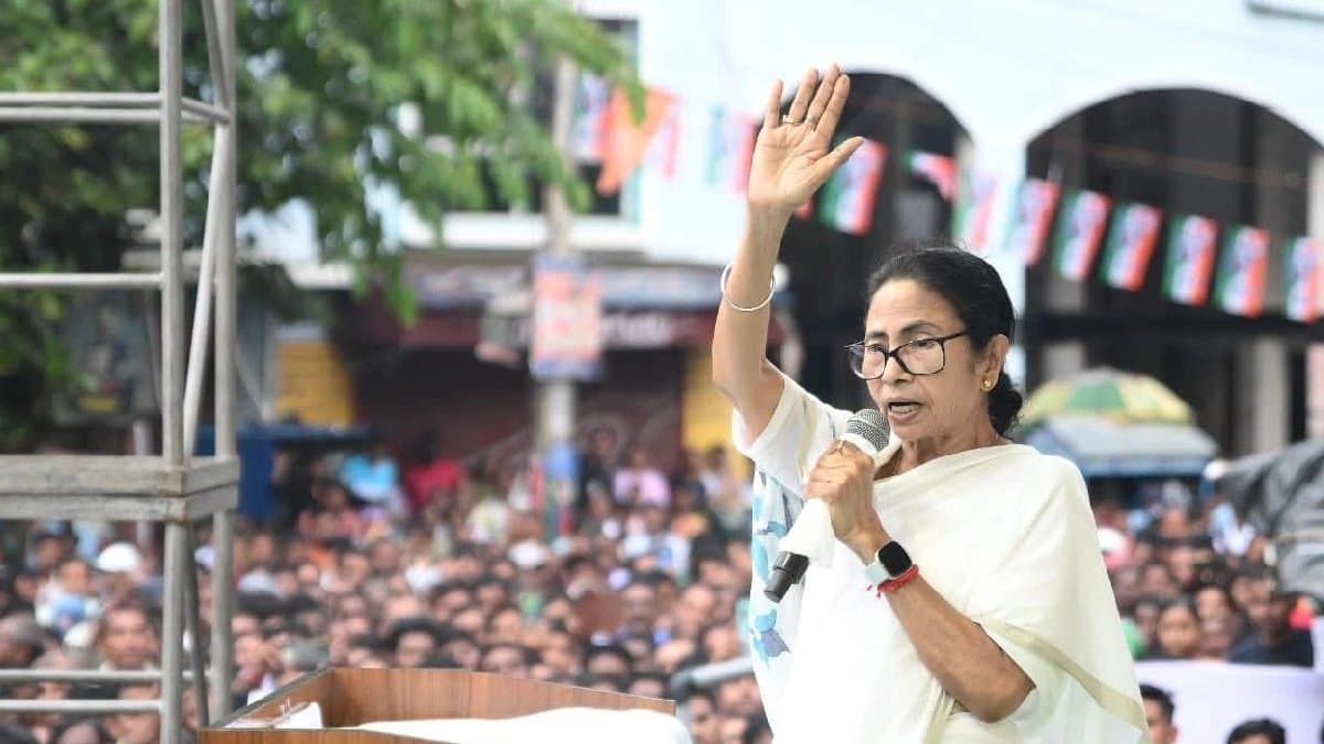 Mamata Banerjee addressing-in-tmcp-foundation-day on August 28 