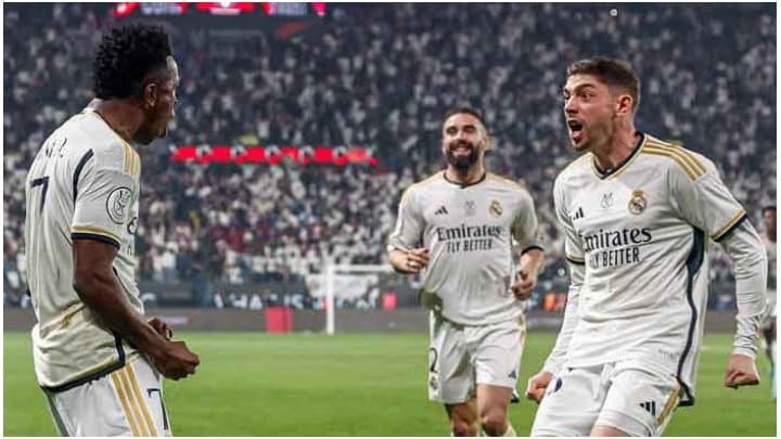 Vinicius Junior: ভিনিসিয়াস জুনিয়রের হ্যাটট্রিকে বার্সাকে উড়িয়ে চ্যাম্পিয়ন রিয়াল মাদ্রিদ