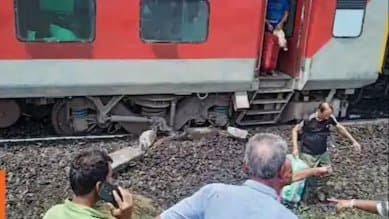 Kamakhya Express derails near Nirgundi railway station in Odishas Cuttack