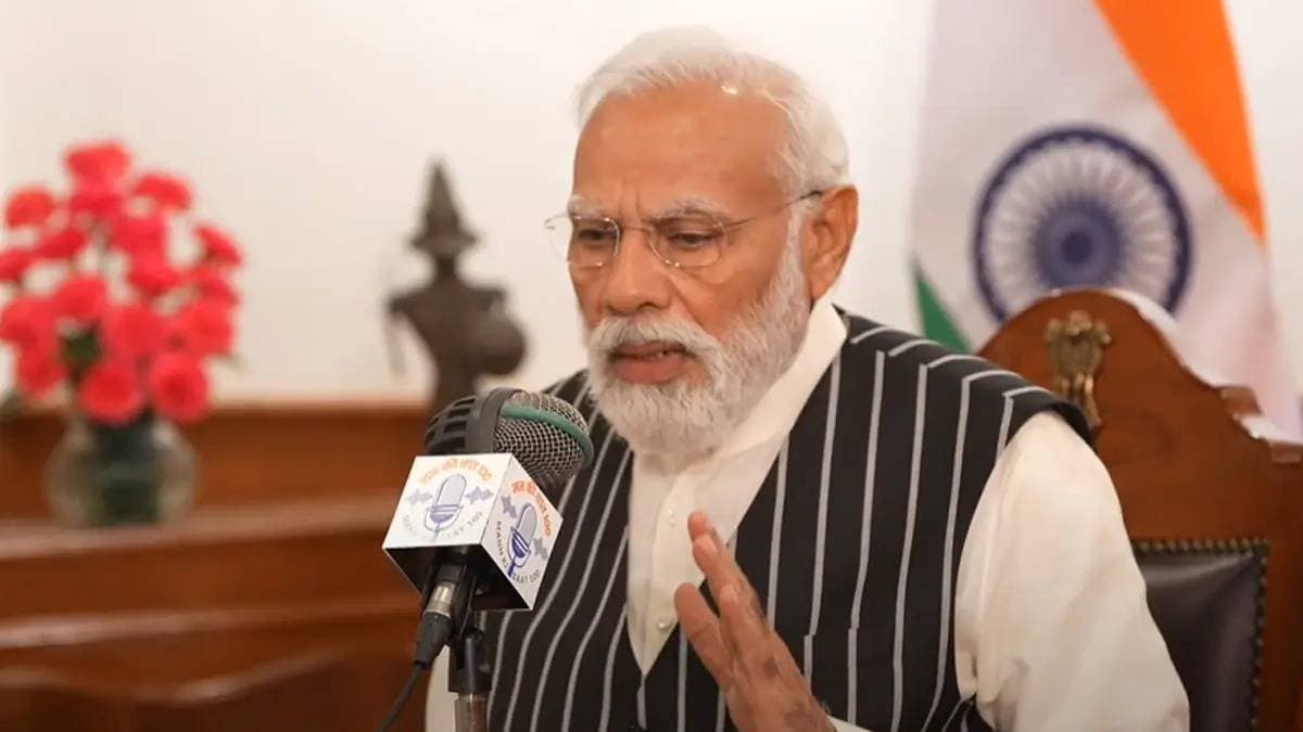 PM Modi Shows Damaged Terror Camps In 1st Mann Ki Baat Address After Operation Sindoor