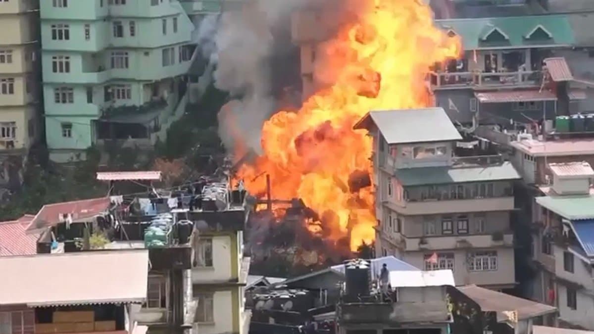 Cylinder blast at sikkim fire incident gnr 