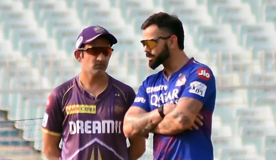 KKR: বিরাটের পর আম্পায়ারদের সঙ্গে তর্কে জড়ান গম্ভীরও