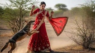  65-Year-Old MP Woman Fights Jackal For 30 Minutes 