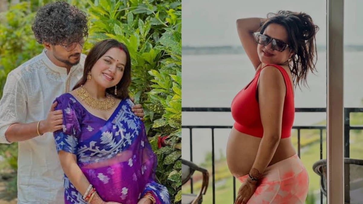 Tollywood actress Ahona Dutta give birth of a baby girl 