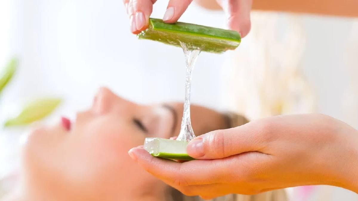 Benefits of Aloe Vera can reduce dark eyes and cure body odor