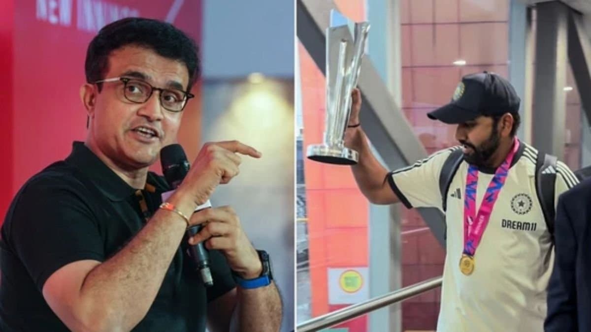 Former captain Sourav Ganguly is critical of Rohit Sharmas captaincy and batting in Tests spt 