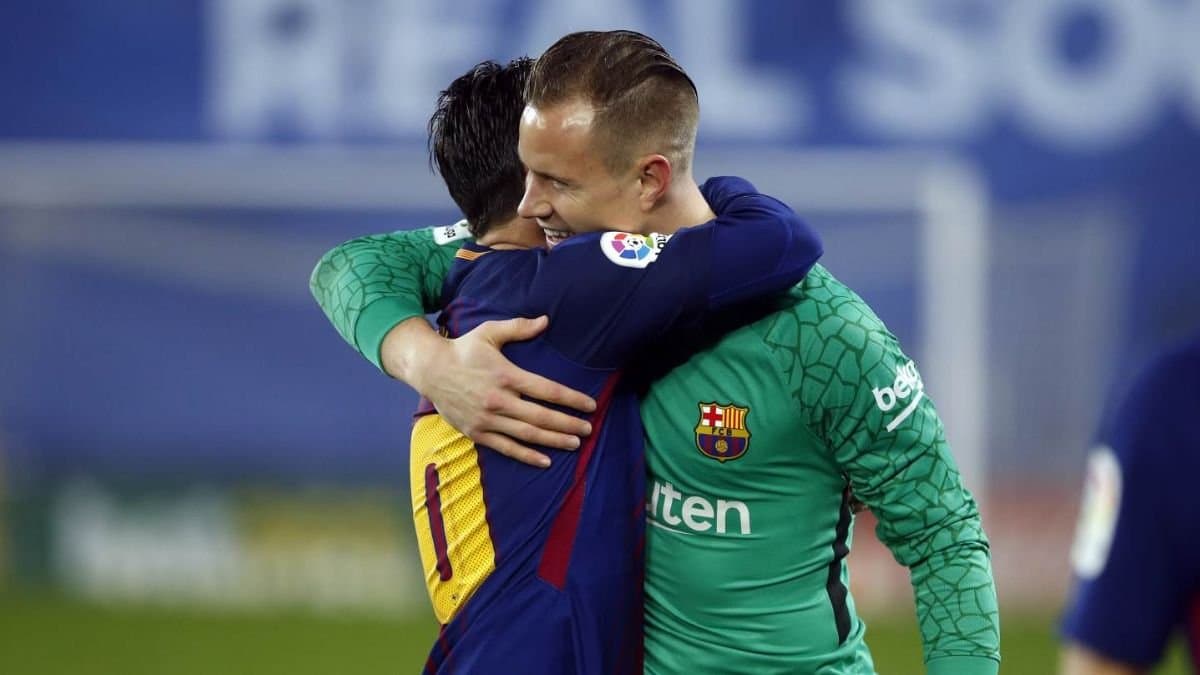 Barcelona captain Marc Andre ter Stegen shed light on his relationship with Lionel Messi spt 