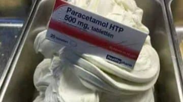 Was Netherlands Selling Paracetamol-Infused Ice Cream picture goes viral gnr 