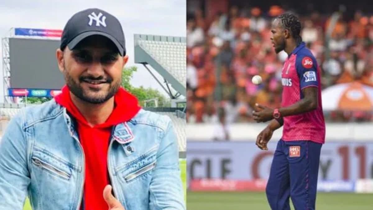 IPL 2025: Harbhajan Singh made a controversial comment comparing Jofra Archer to a black taxi during Rajasthan Royals and Sunrisers Hyderabad match spt 