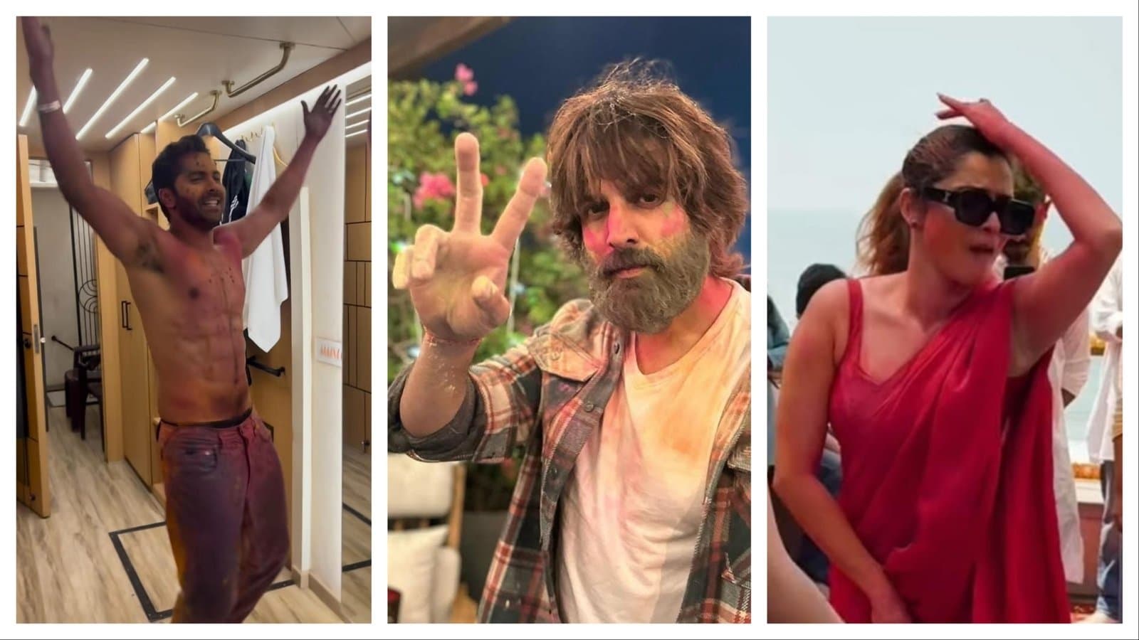 Bollywood Stars Celebrate Holi with Vibrance and Style