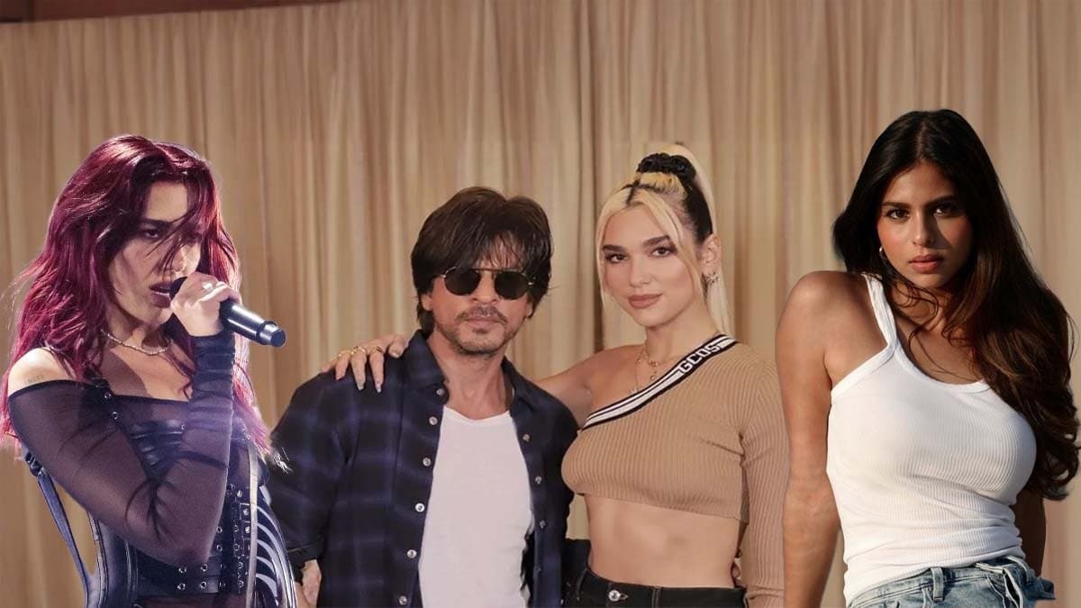 Shah Rukh Khan daughter Suhana Khan reacts to Dua Lipa performing to viral Levitating x Woh Ladki Jo song mashup at Mumbai concert ENT 