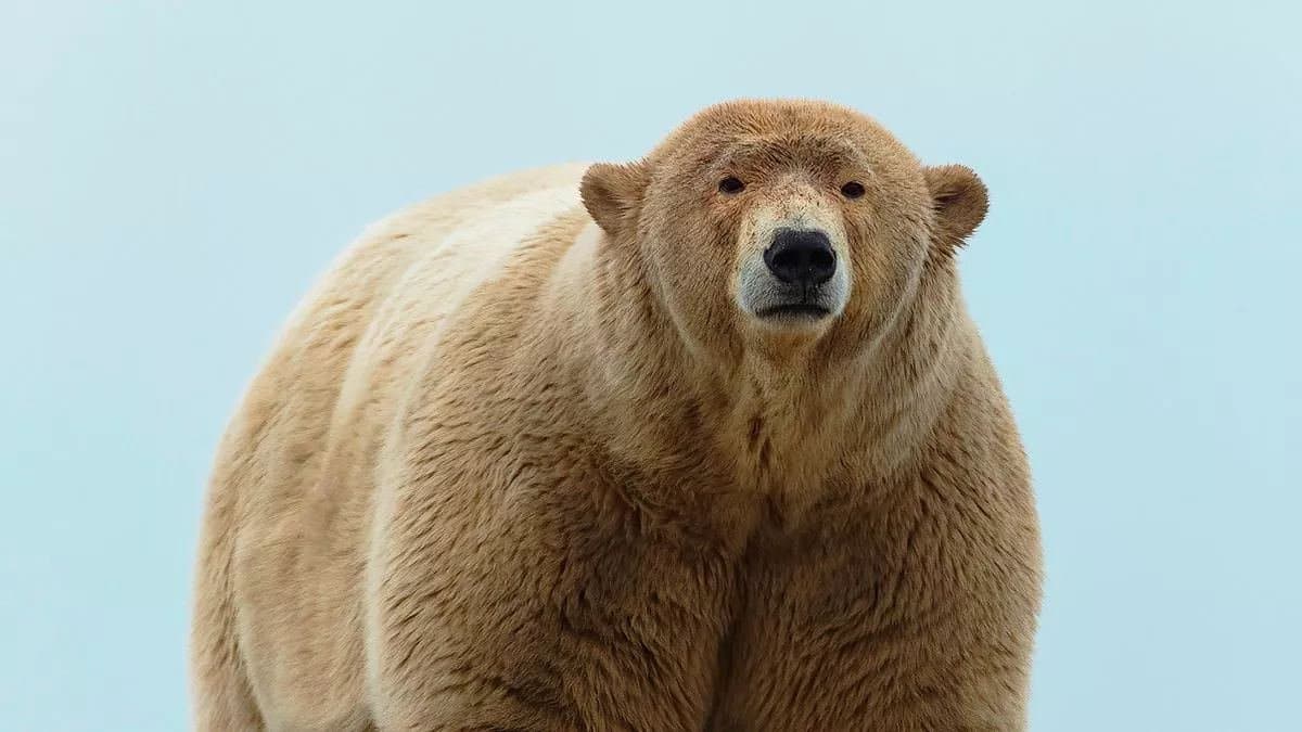 Famous Giant polar bear fat Albert mesmerizes wild Life photographers