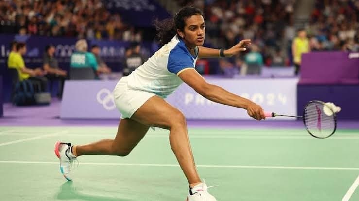 Pv Sindhu crashes out from pre quarter final in Paris Olympics 