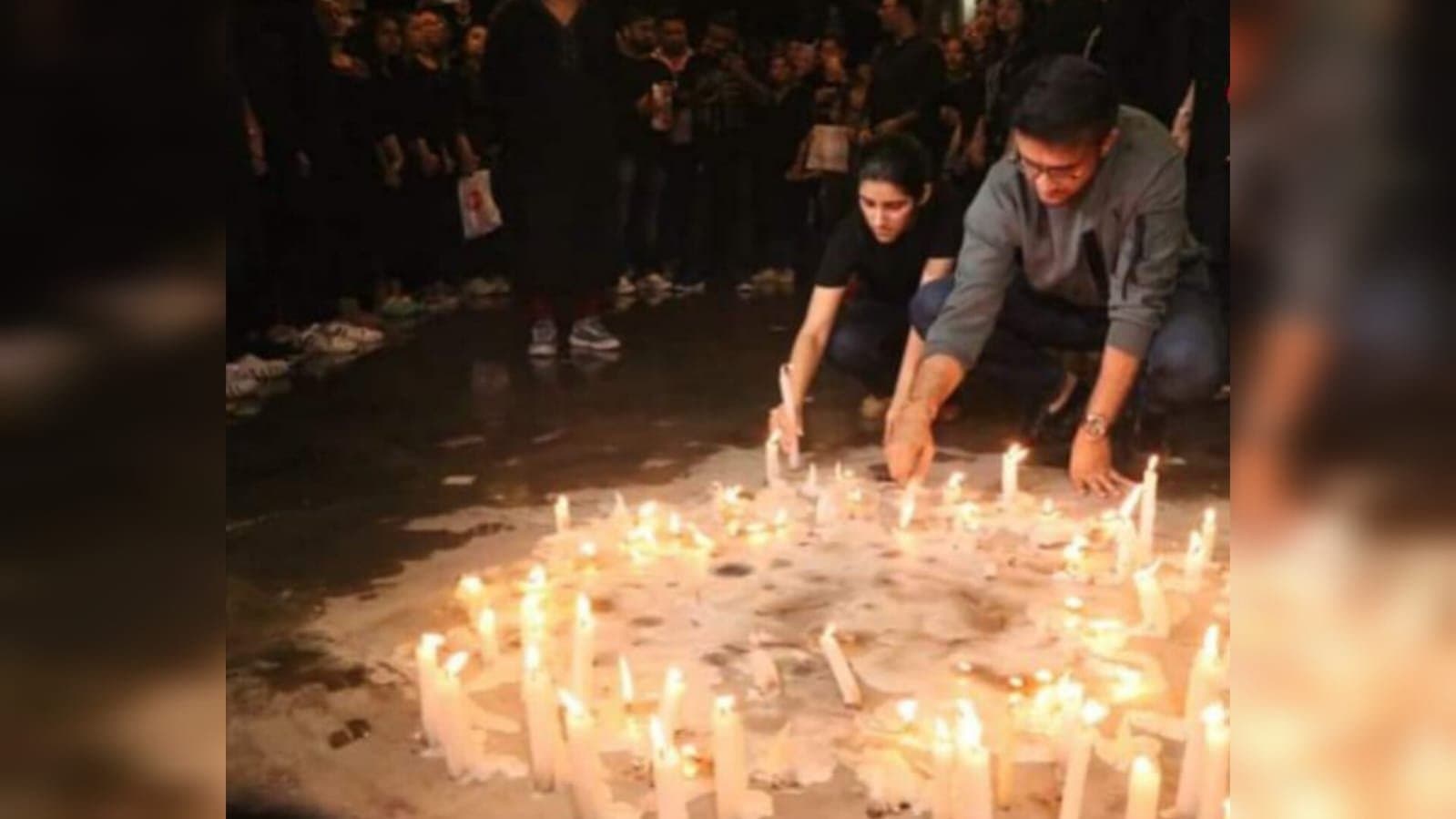 Sourav Ganguly lights candle at the end of dikha manjari's March for RG kar justice spt 