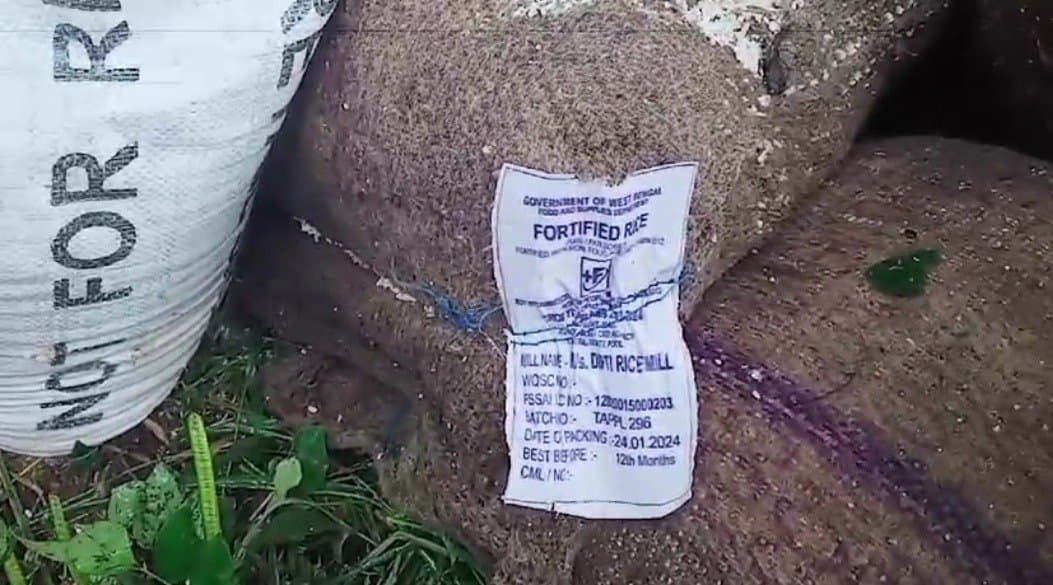  rice  in canal water, patashpur incident, intense anger gnr