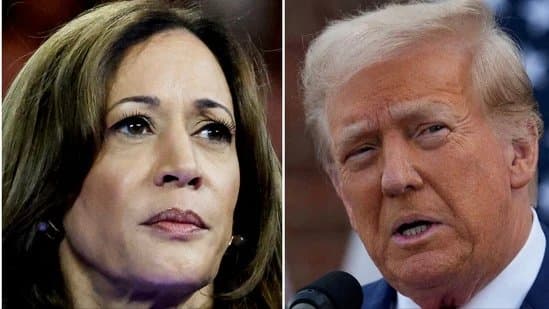 Trump leads but Kamala Harris narrows gap, he stays ahead in swing states gnr