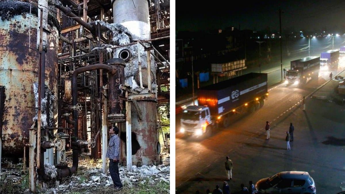 After 4 decades toxic wastes of Bhopal gas tragedy shifted to another place for treatment gnr