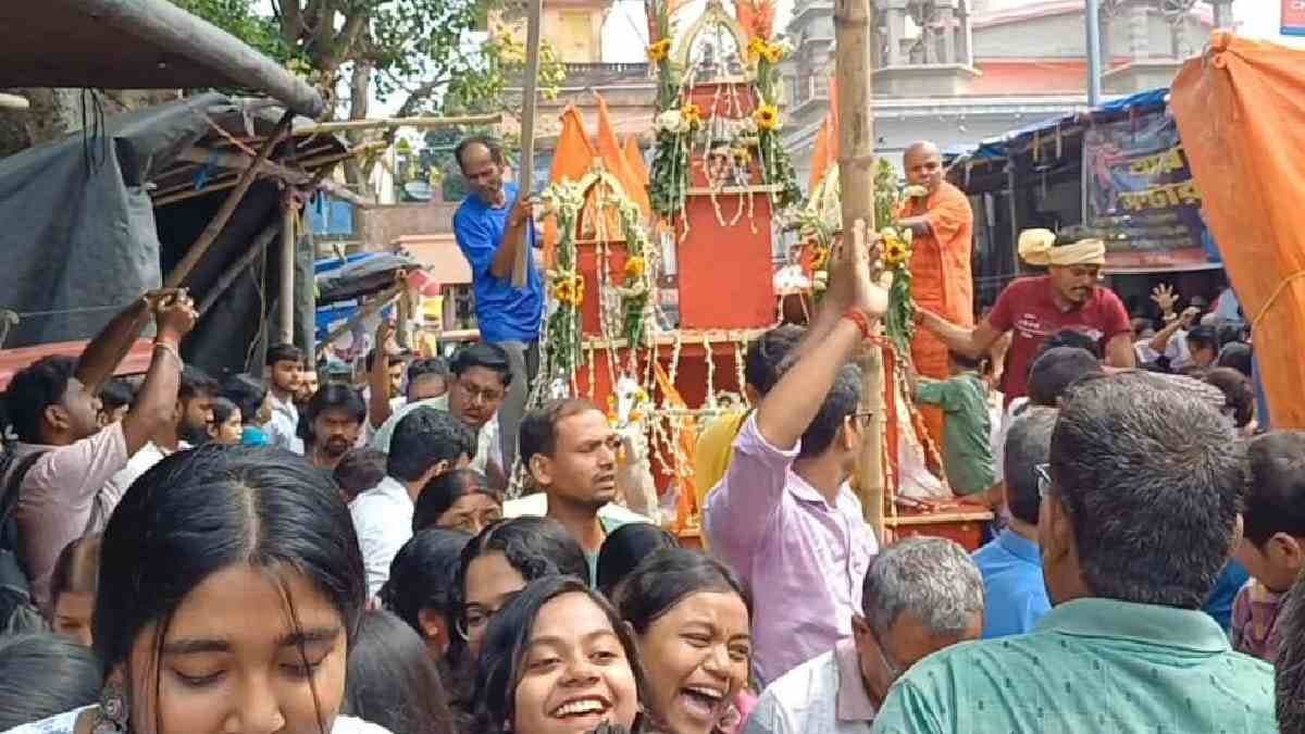 Rath Yatra is celebrated on akshaya tritiya in this hooghly village