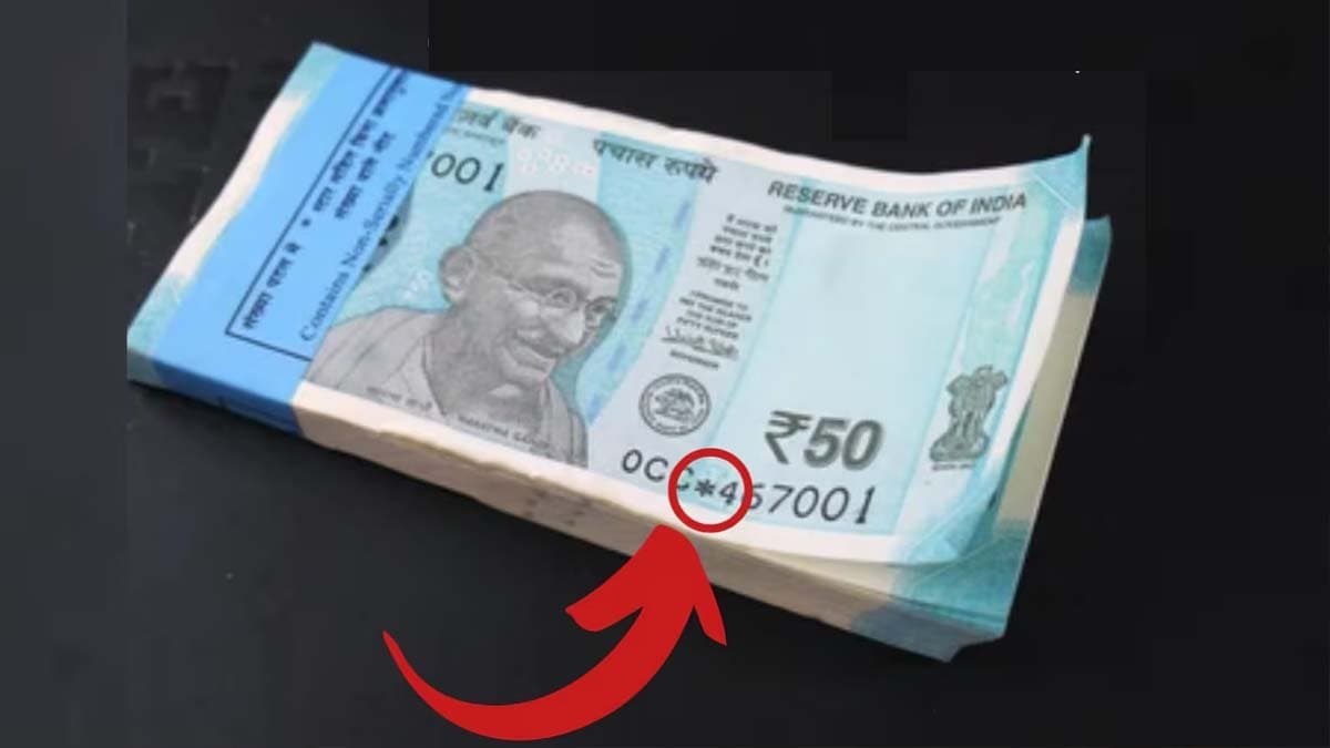 Do you know why some currency notes have a Star symbol