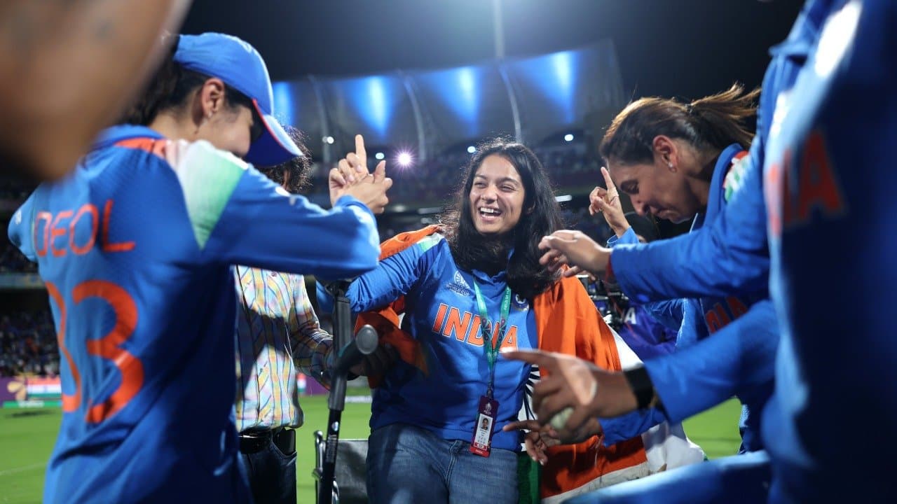 ICC Women s World Cup 2025 Final: Pratika Rawal celebrated with her team mates after India s win against South Africa