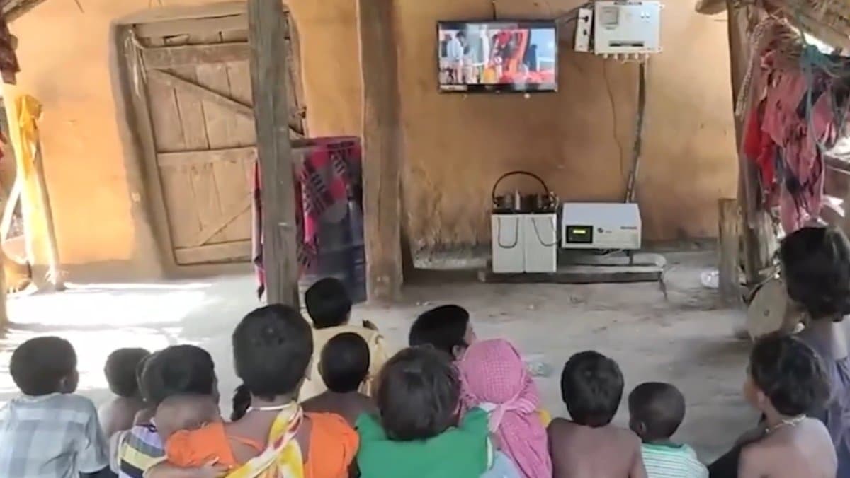 This village gets access to television for first time after Independence gnr