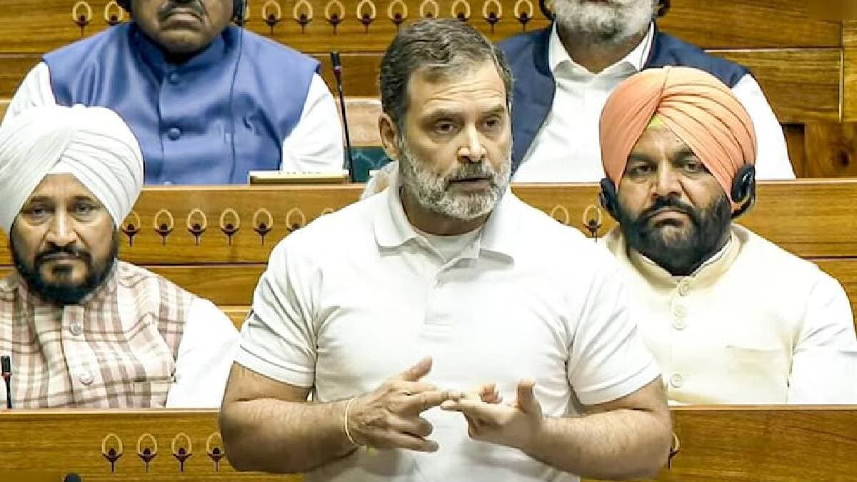 rahul gandhi raises china border row make in india in parliament speech monday