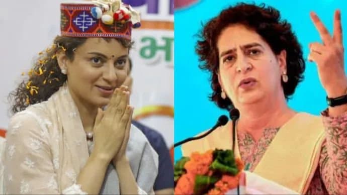 Priyanka Gandhi: 'ননসেন্স', কঙ্গনার সমালোচনা নিয়ে মন্তব্য প্রিয়াঙ্কার 