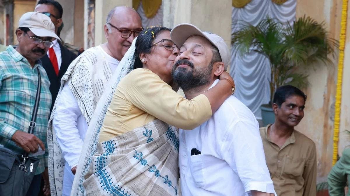 Tollywood News: Shiboprosad and Seema Biswas s sweet bond steals hearts on Raktabeej 2 set