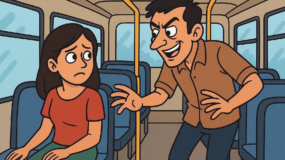 man flashes private part in a running delhi bus arrested