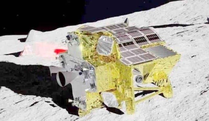 japans moon sniper probe lands on moon
