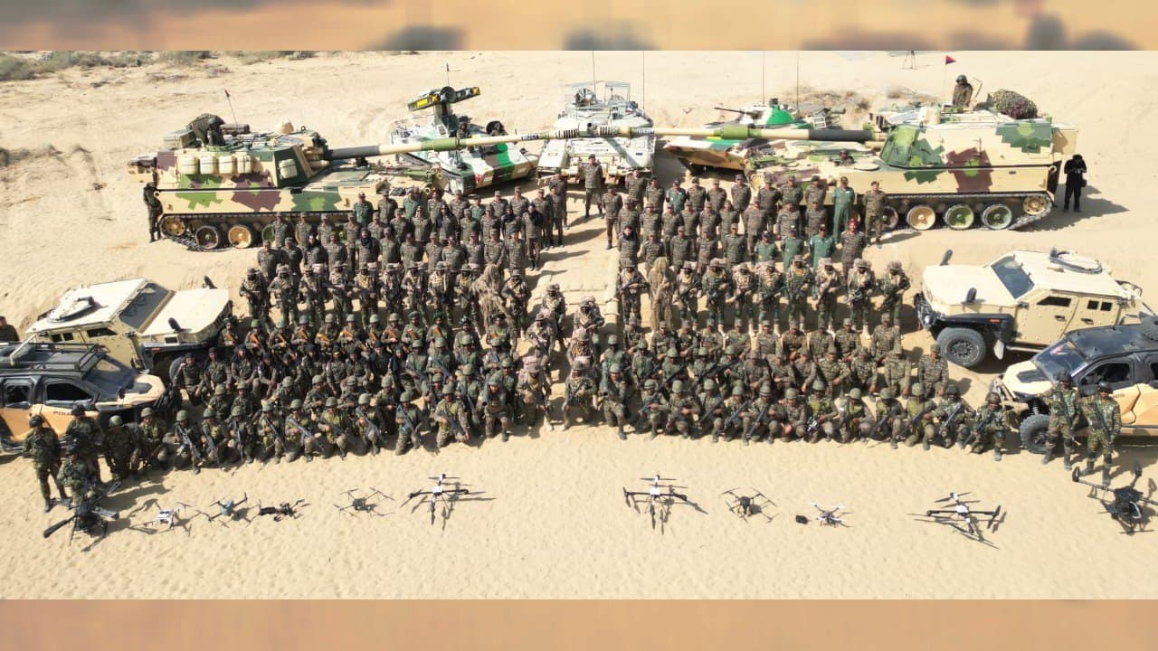 The Southern Command of the Indian Army successfully conducted Exercise Akhand Prahaar across the Desert Sector