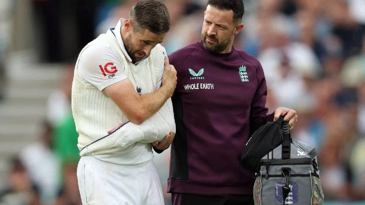 Seamer Chris Woakes ruled out of the oval Test due to shoulder injury