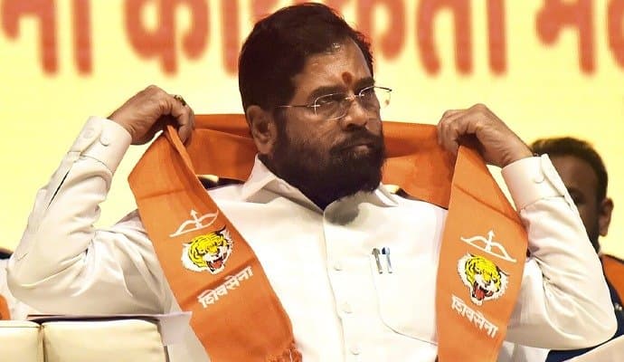 Eknath Shinde: গুলির ঘটনার পর সলমনের বাড়িতে গেলেন শিন্ডে 