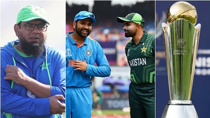 former pakistan spinner saqlain mushtaq criticized indias refusal to travel to pakistan for champions trophy spt