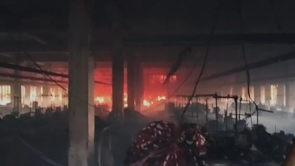 Fire Incident at Serampore on august 17