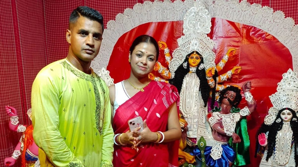 Former Footballer  Mehtab Hossain does not perform Durga Puja this time at home 