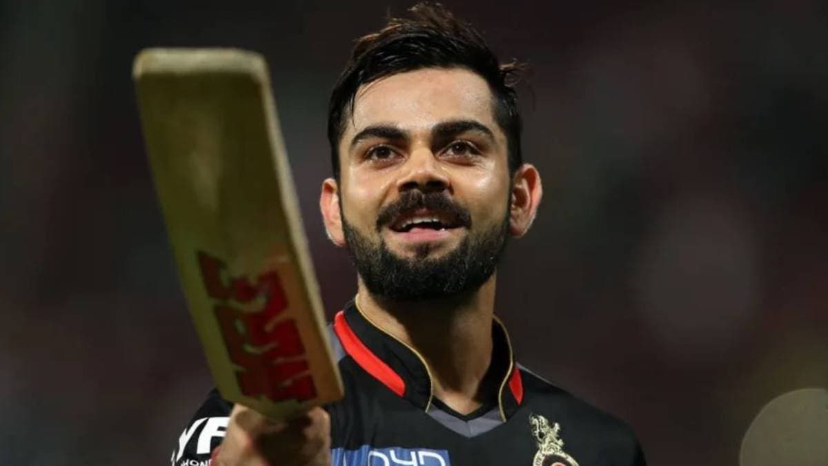 IPL 2025: Royal Challengers Bengaluru star Virat Kohli reacts after watching 14 year old post match interview spt 