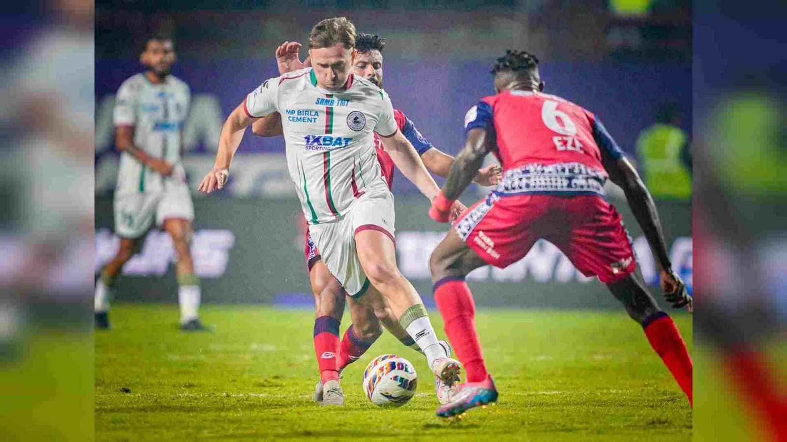 Mohun Bagan-Jamshedpur match ends up in 1-1 goal draw spt 