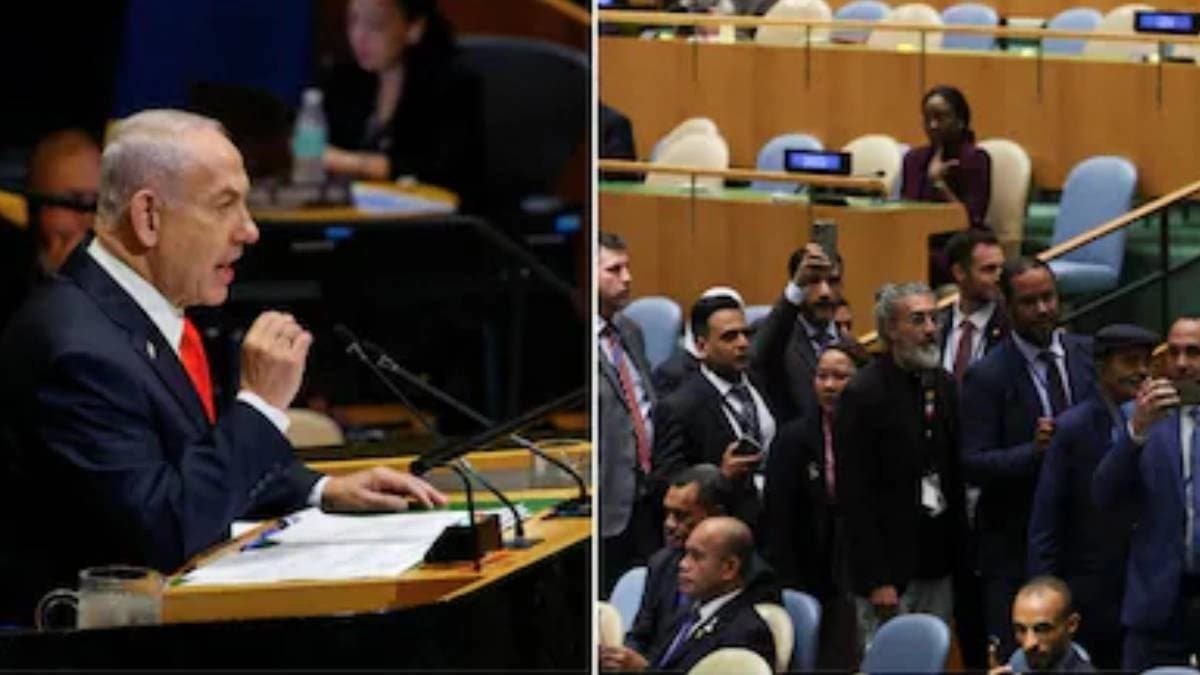 Netanyahu faces protest at UNGA meeting in new york