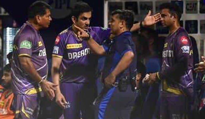 Gautam Gambhir: ফের আম্পায়ারের সঙ্গে ঝামেলায় জড়ালেন গম্ভীর