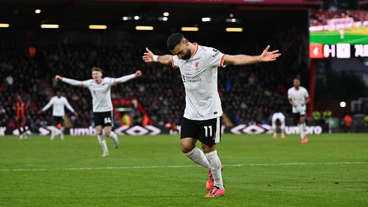 salah nets brace in liverpool's win over bournemouth forest score 7 vs brighton spt