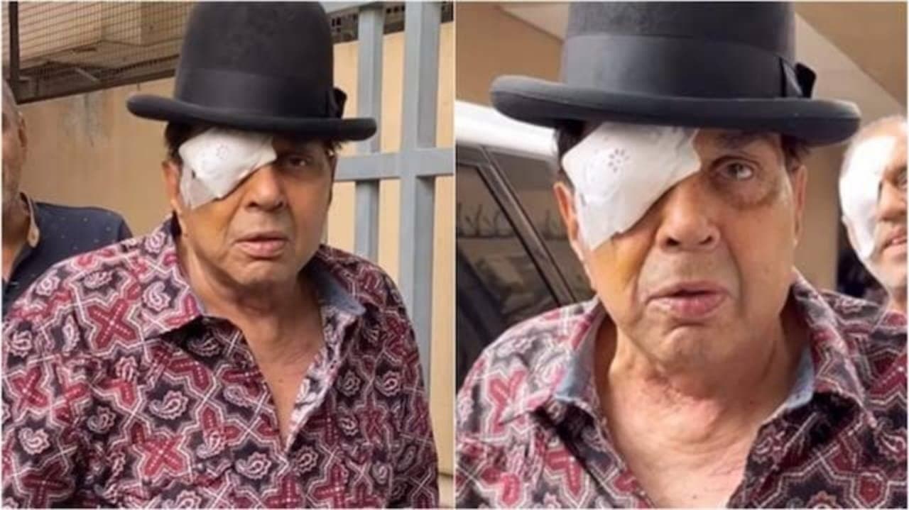 Veteran actor Dharmendra says he underwent eye graft surgery