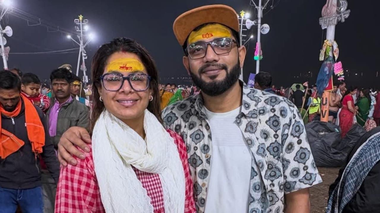 singer iman chakraborty took a holy dip at kumbh 2025 and performing at prayagraj ent