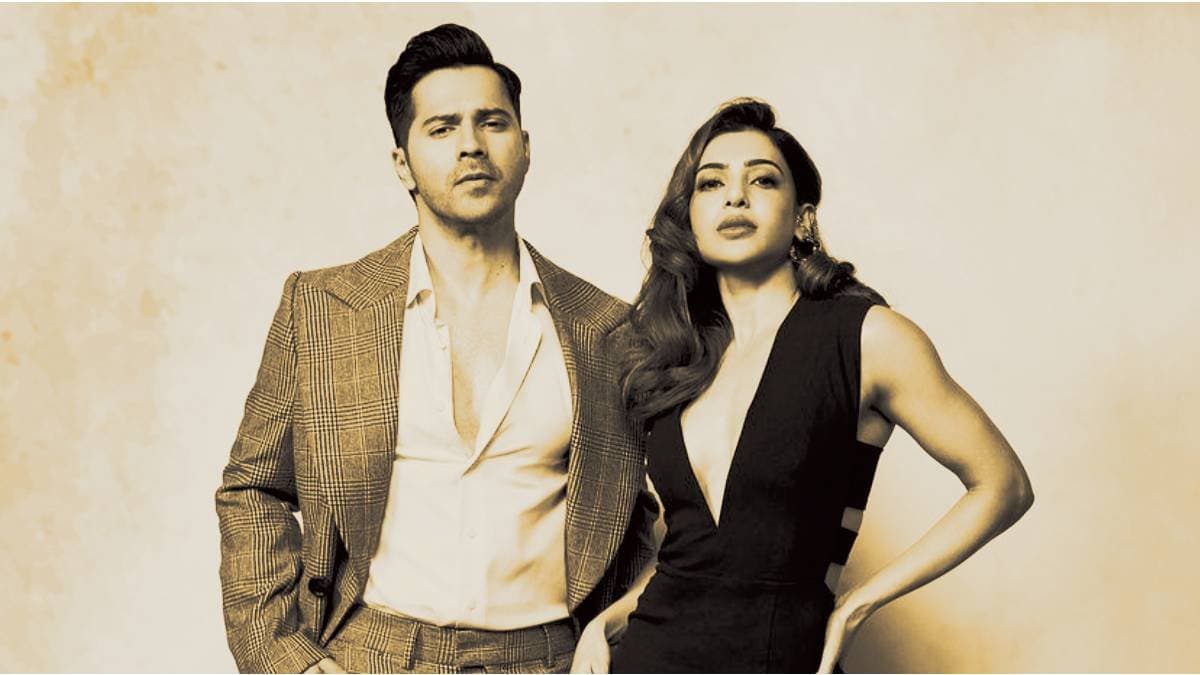 Citadel Honey Bunny web series actress Samatha Ruth Prabhu playfully calls out Varun Dhawan for checking out female co stars ENT 