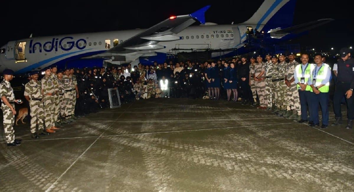 Counter-Hijack and other Exercises Conducted by NSG at NSCBI Kolkata Airport 