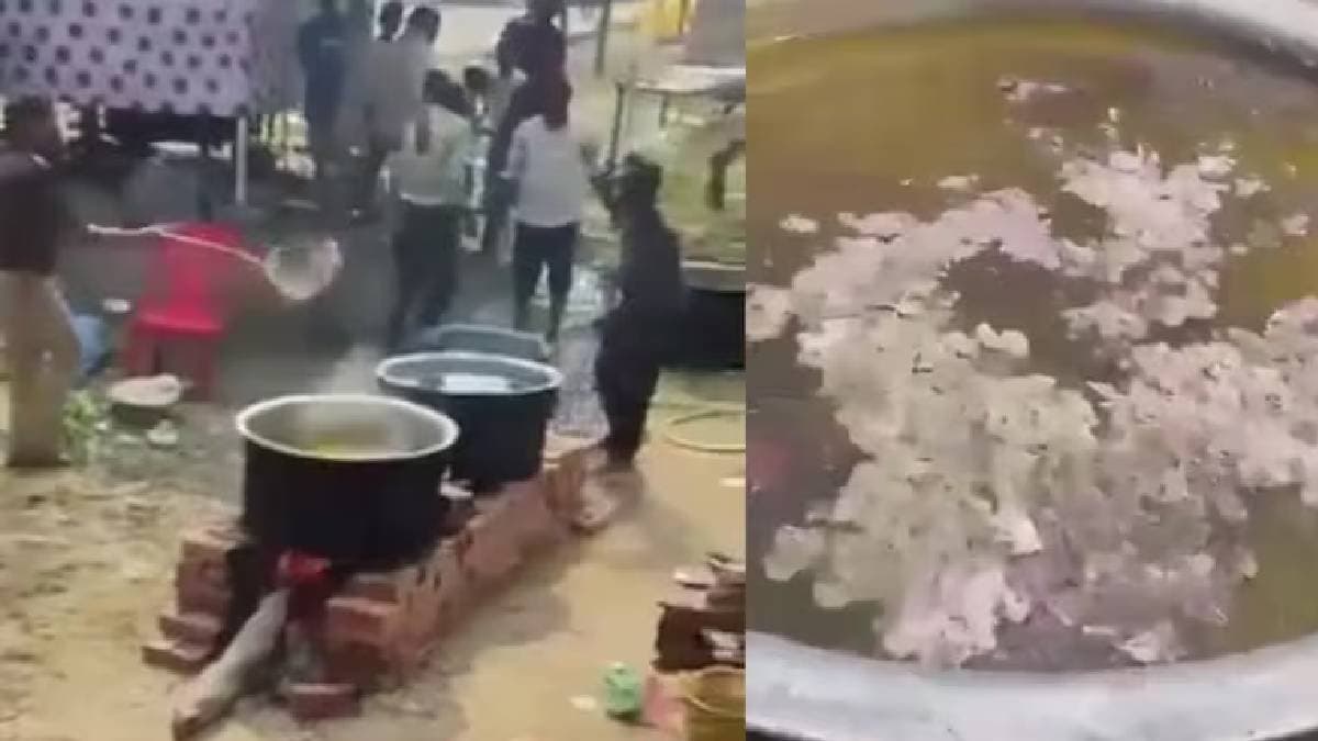 police officer suspended for mixing ash in bhandara food at maha kumbh 2025