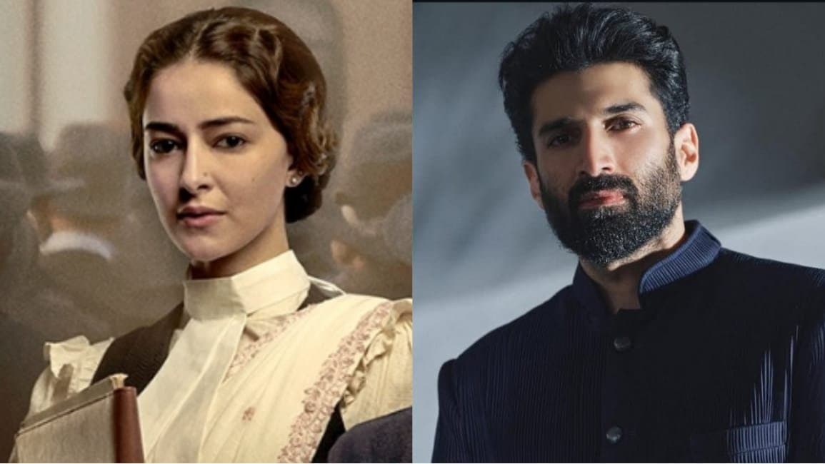 Aditya Roy Kapur s reaction to rumored ex girlfriend Ananya Panday s look in kesari chapter 2